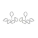 Turkish Ear Jackt 925 Sterling Silver Earrings - Sade 925 Silver Jewelry