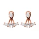 Turkish Clear CZ Pear Shape Sterling Silver Earrings Turkish Clear CZ Pear Shape Sterling Silver Earrings