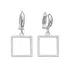 Turkish Dangle Clip On Earrings Sterling Silver