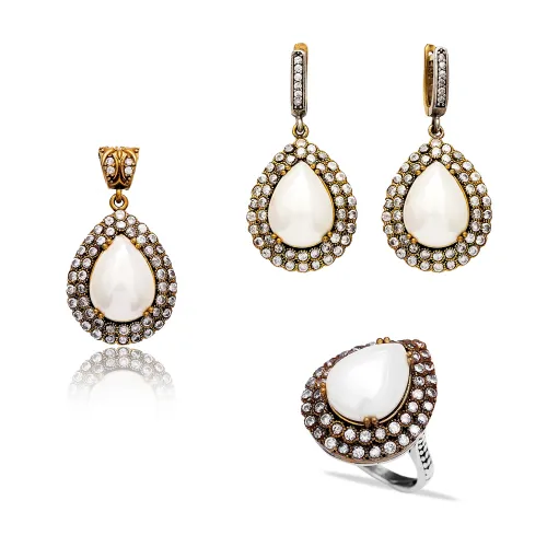 Authentic Handcrafted Wholesale Turkish Silver Set Authentic Handcrafted Wholesale Turkish Silver Set