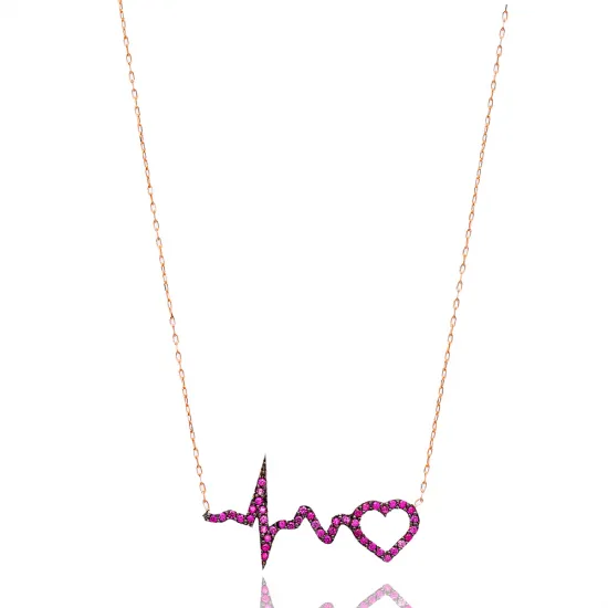 Turkish Heartbeat 925 Sterling Silver Pendant