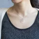 Turkish 925 Sterling Silver Hammered Pendant Turkish 925 Sterling Silver Hammered Pendant