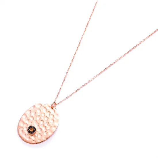 Turkish Hammered Pendant in 925 Sterling Silver Turkish Hammered Pendant in 925 Sterling Silver