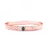 Made in Turkey Hammered 925 Sterling Silver Bangle