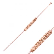 Made in Turkey Hammered 925 Sterling Silver Bracelet