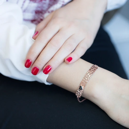 Turkish Wholesale Hammered Sterling Silver Bracelet