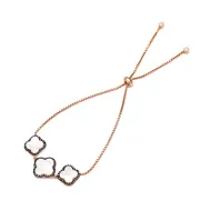 Clover Silver Sterling Tennis Wholesale Handcraft Jewelry Bracelet