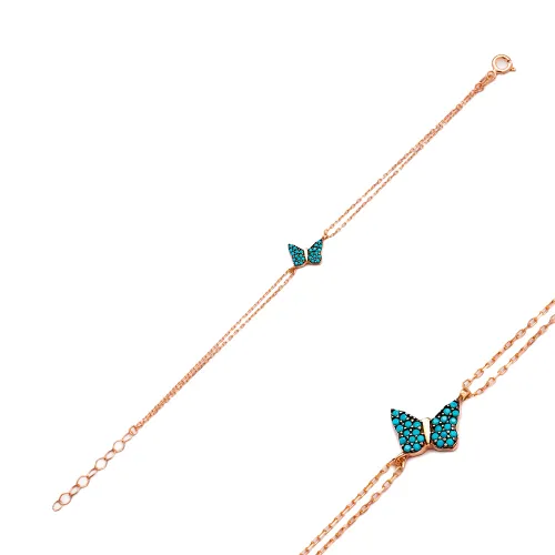 Turkish Butterfly 925 Sterling Silver Bracelet