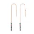 Turkish Ear Thread Chain Earrin 925 Silver Earrings