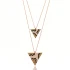 Turkish Triangle Leopard 925 Sterling Silver Pendant