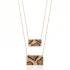 Turkish Rectangle Leopard 925 Sterling Silver Pendant