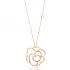 Turkish Rose Flower 925 Sterling Silver Pendant