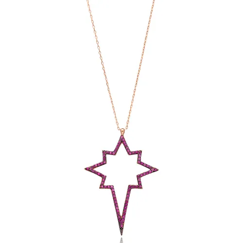Turkish Pole Star 925 Sterling Silver Pendant