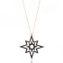 Turkish Pole Star Sterling Silver Pendant