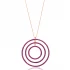 Made in Turkey Open Circle 925 Sterling Silver Pendant
