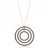 Made in Turkey Open Circle Sterling Silver Pendant