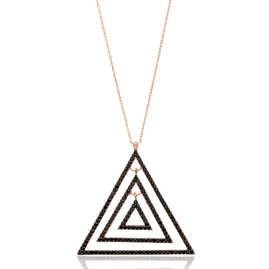 Turkish Open Triangle Sterling Silver Pendant Turkish Open Triangle Sterling Silver Pendant