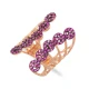 Turkish Amethyst Adjustable 925 Sterling Silver Ring