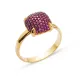 Made in Turkey Cushion Shape 925 Sterling Silver Ring Made in Turkey Cushion Shape 925 Sterling Silver Ring