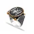Turkish Handmade Signet Men 925 Sterling Silver Ring