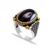 Handmade Onyx Men 925 Sterling Silver Ring