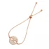 Turkish Adjustable Infinity Tennis Silver Bracelet