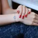 Turkish Evil Eye Bracelet 925 Sterling Silver