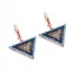 Turkish Evil Eye 925 Sterling Silver Earrings Wholesale
