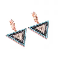 Made in Turkey Evil Eye Earrings Sterling Silver