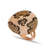 Turkish Wholesale Leopard 925 Sterling Silver Ring