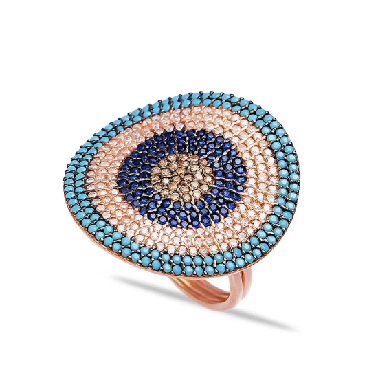 Made in Turkey Evil Eye Ring 925 Sterling Silver Made in Turkey Evil Eye Ring 925 Sterling Silver
