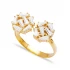Baguette Sterling Silver Ring Made in Turkey