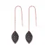 Turkish Ear Thread Chain Earrin Silver Earrings