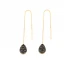Turkish 925 Silver Ear Thread Chain Earrin Earrings