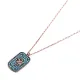 Turkish Nano Turquoiseclover Sterling Silver Pendant Turkish Nano Turquoiseclover Sterling Silver Pendant