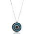 Handmade Evil Eye Sterling Silver Pendant