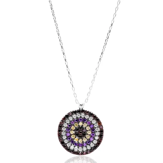 Evil Eye Turkish Wholesale Handmade 925 Sterling Silver Pendant Evil Eye Turkish Wholesale Handmade 925 Sterling Silver Pendant