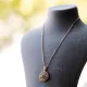 Turkish 925K Circle Simple 925 Sterling Silver Pendant