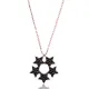 Made in Turkey Five Star Sterling Silver Pendant