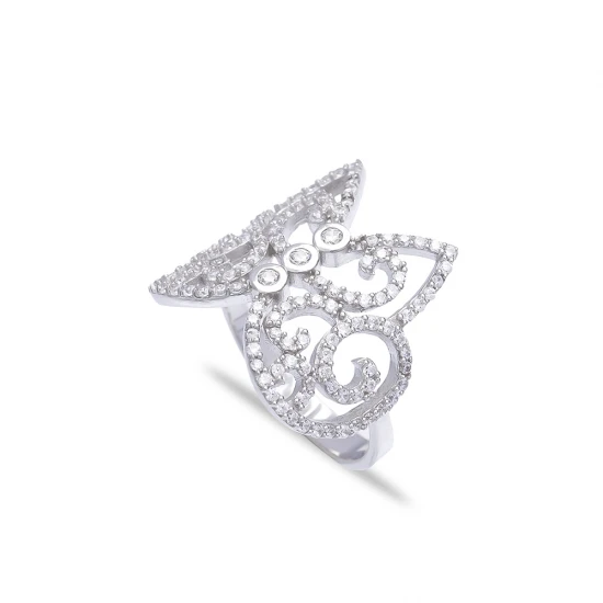 Turkish 925K CZ Ring in 925 Sterling Silver Turkish 925K CZ Ring in 925 Sterling Silver