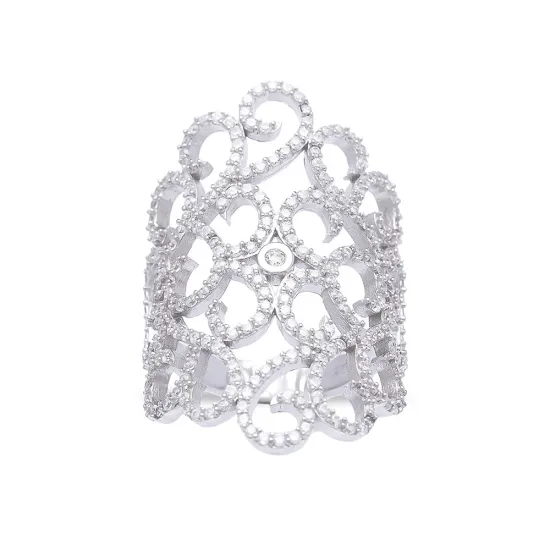 Wholesale Handmade 925K Zircon Sterling Silver Ring Wholesale Handmade 925K Zircon Sterling Silver Ring