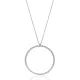 Turkish Hollow Round Sterling Silver Pendant