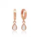 Turkish Pear Shape CZ Sterling Silver Earrings