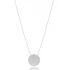Turkish 925 Sterling Silver Round CZ Pendant