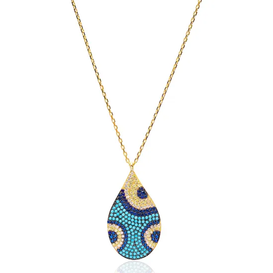 Turkish Wholesale Handcrafted 925k Sterling Silver Evil Eye Pendant Turkish Wholesale Handcrafted 925k Sterling Silver Evil Eye Pendant