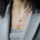 Turkish Delicate Triangle Sterling Silver Pendant | 925 Sterling Silver Wholesale | Sade Silver Turkish Delicate Triangle Sterling Silver Pendant - Sade 925 Silver Jewelry
