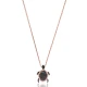 Turkish Minimalist Turtle 925 Sterling Silver Pendant