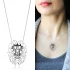 Turkish Origami Lion Minimalist Sterling Silver Pendant