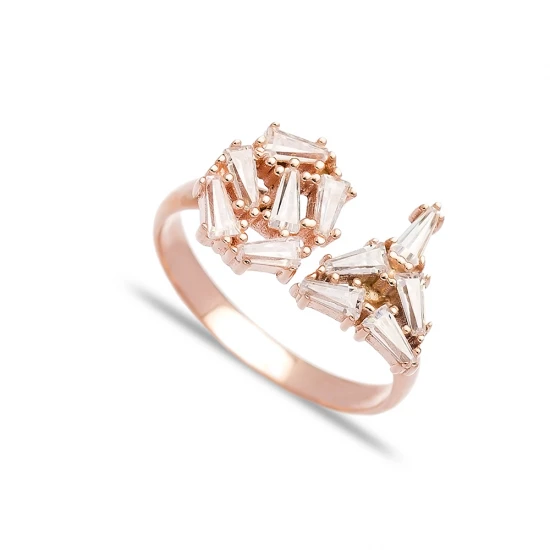 Turkish Baguette 925 Sterling Silver Ring Wholesale