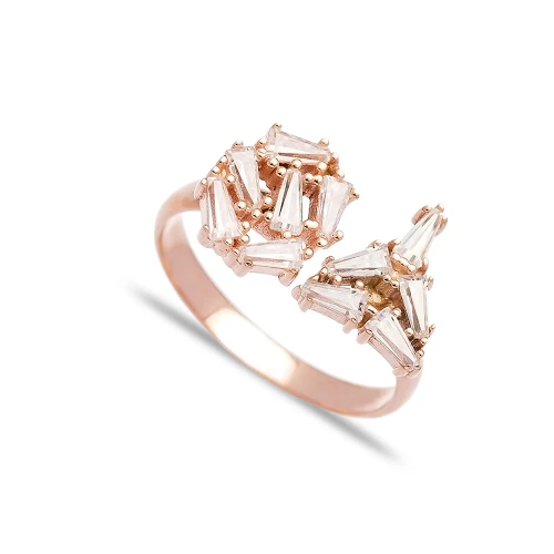 Turkish Baguette 925 Sterling Silver Ring Wholesale